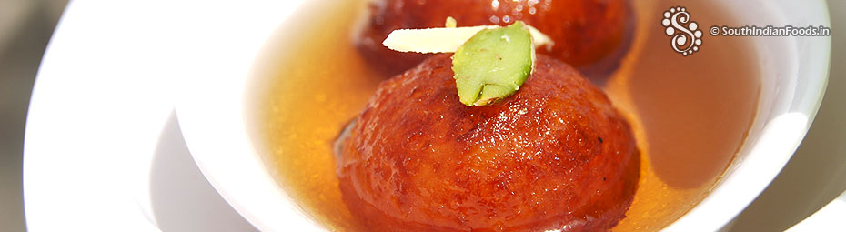Potato gulab jamun