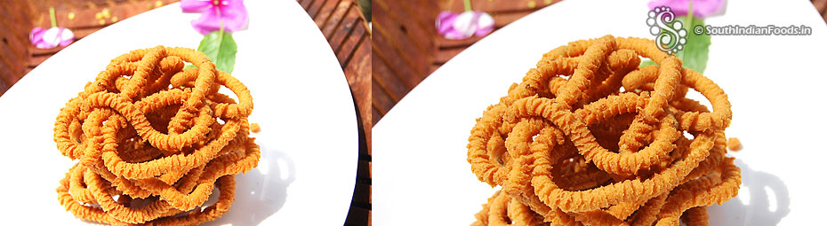 Potato murukku