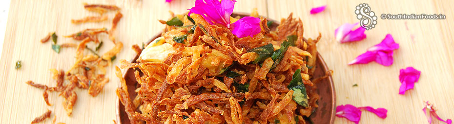 Potato pakoras