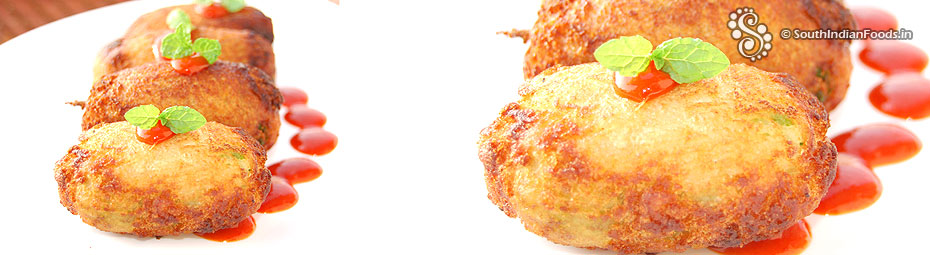 Potato stuffed bread vada