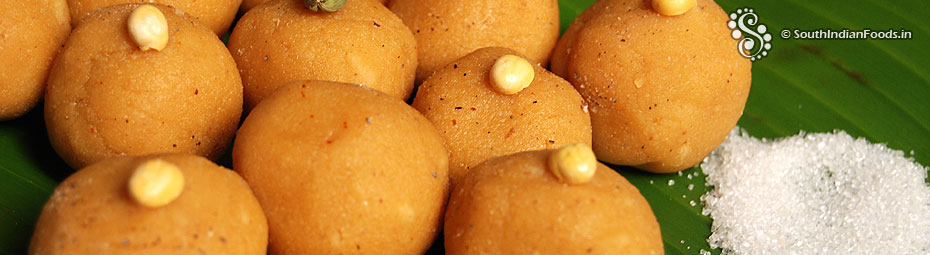 Pottukadalai thengai laddu