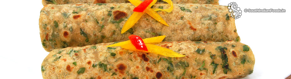 Carrot chapathi