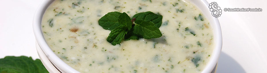 Pudina raita