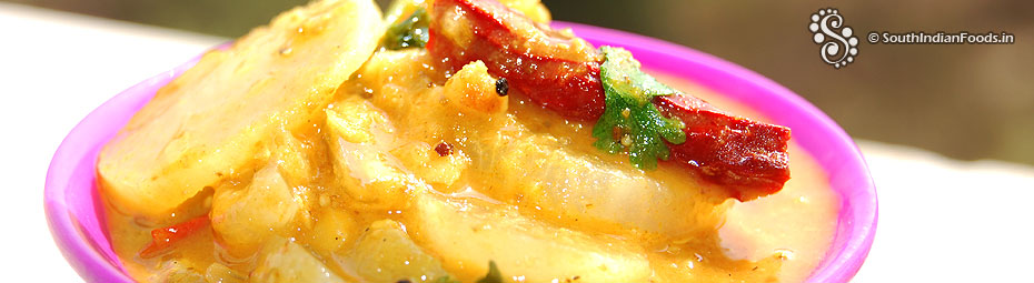 Radish sambar without coconut simple & easy