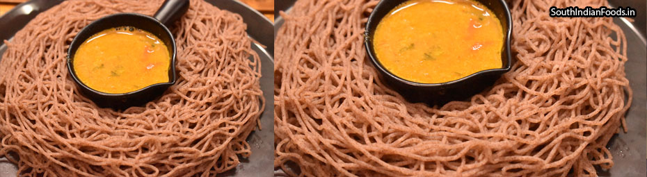 Ragi idiyappam