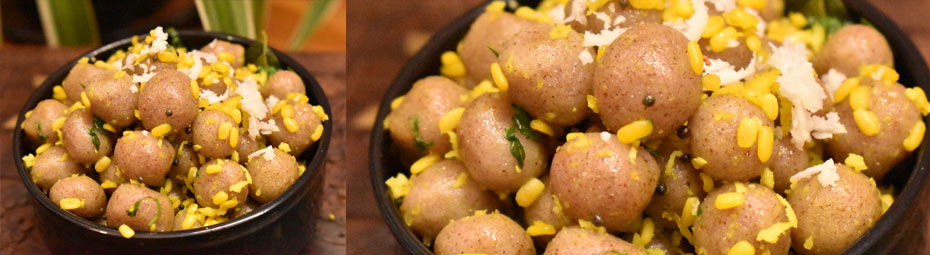 Spicy mini kozhukattai