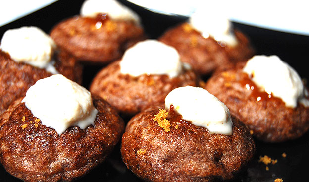 Ragi Paniyaram with coconut chutney