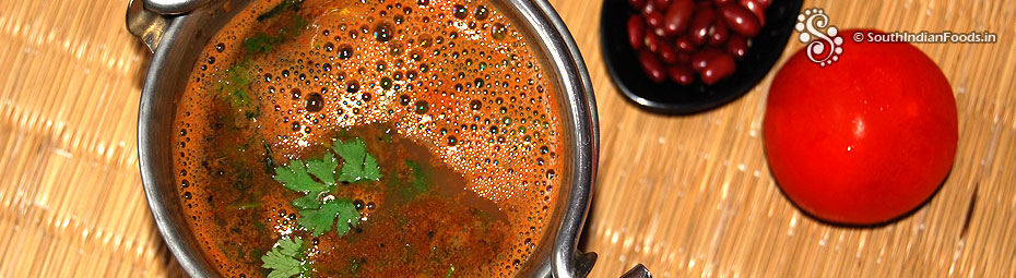 Rajma tomato rasam