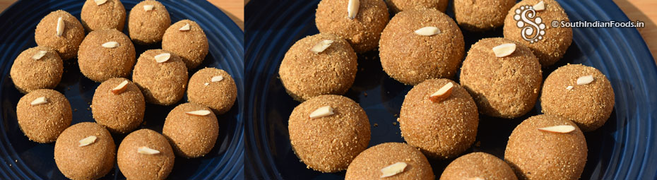 Rava Jaggery Ladoo- No sugar