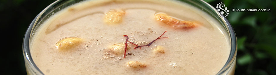 Rava jaggery payasam