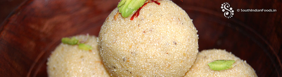 Rava laddu