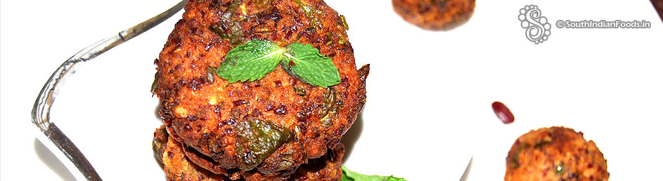 red kidney beans vada