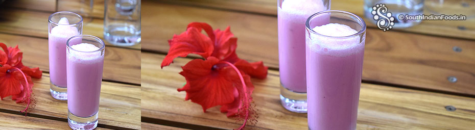Rose Lassi recipe