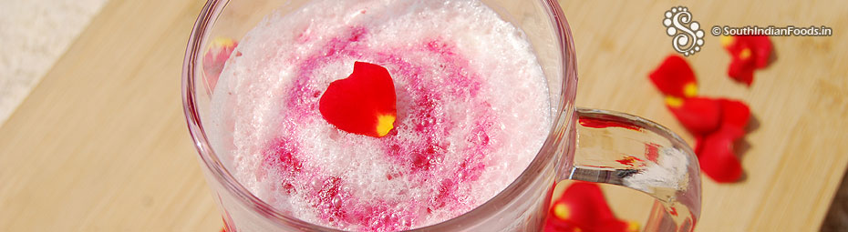 Rose milk