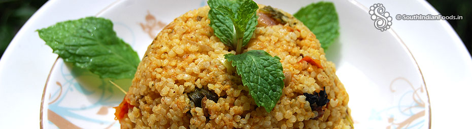 Samai rice biryani