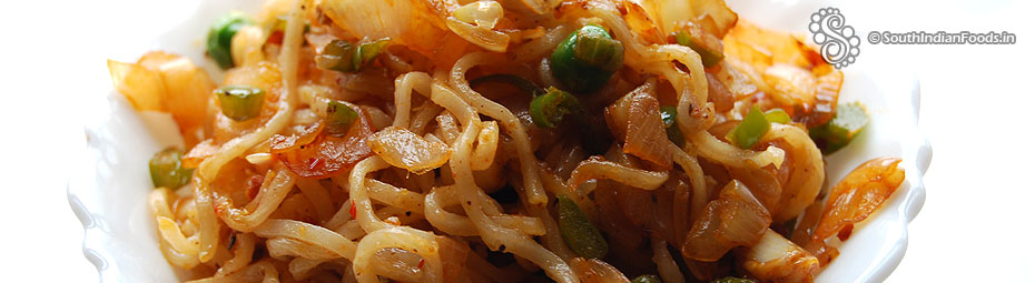Schezwan noodles for kids