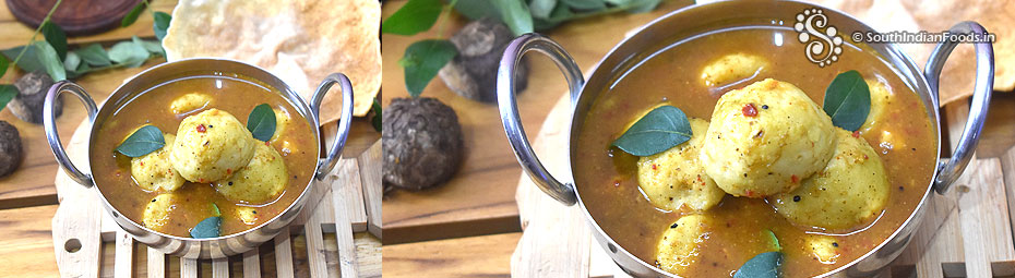 Seppankizhangu puli kuzhambu