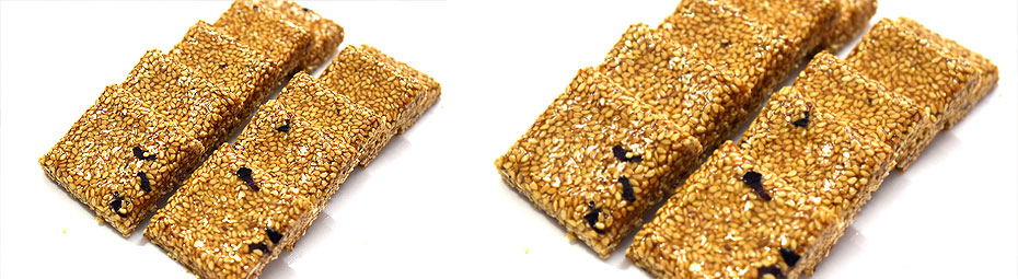 sesame rose chikki
