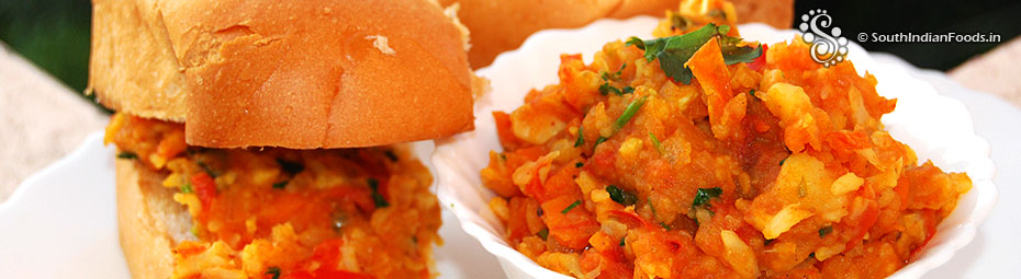 Simple pav bhaji