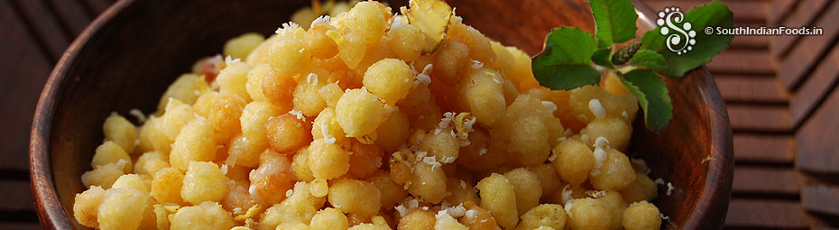 Sweet boondi