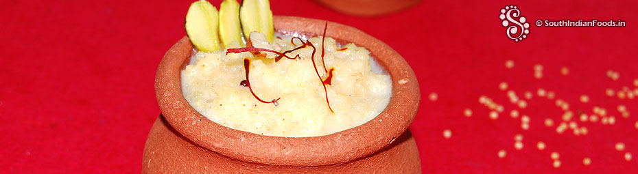 Thinai payasam