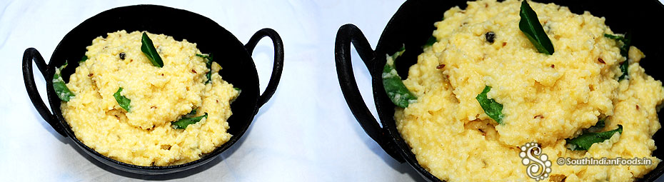Thinai pongal recipe