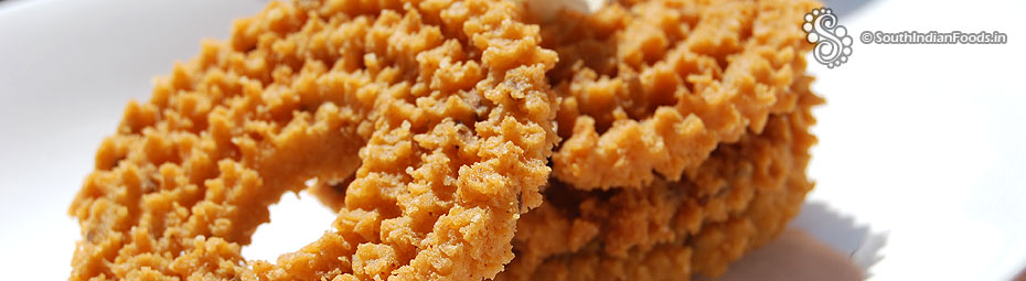 Thinai rice murukku