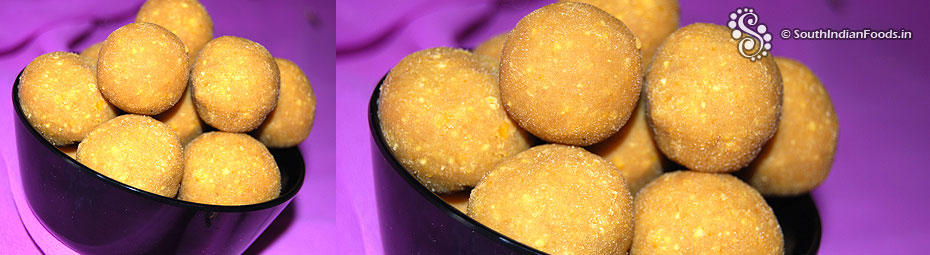 Bengal Gram Laddu