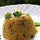 Coconut bansi rava upma