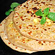 Raw banana paratha
