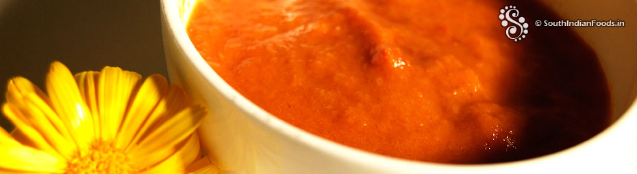 Tomato onion chutney