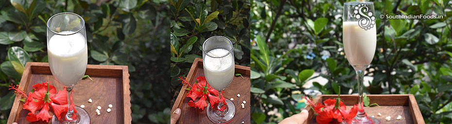 Vanilla milkshake