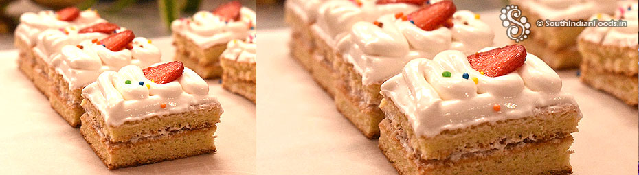Vanilla sheet cake