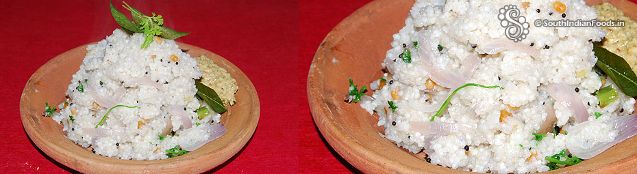 Kodo millet upma