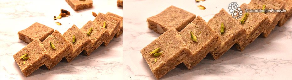 Walnut burfi