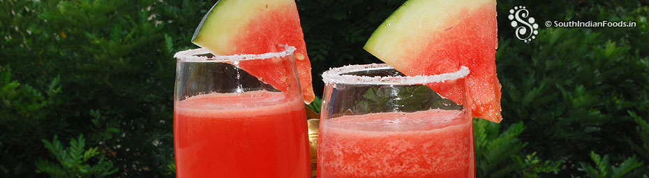 Watermelon juice