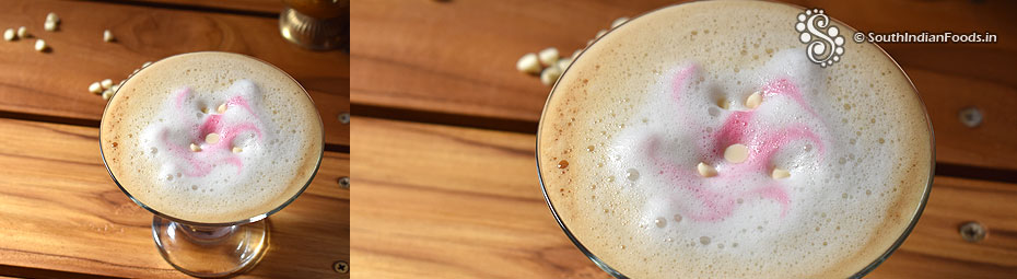 White chocolate coffee