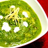 aloo palak gravy