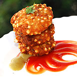 Aloo sabudana vada