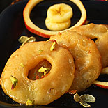 Apple jalebi