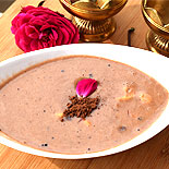 Badam chocolate kheer with cocoa