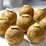 Badam jaggery ladoo in 10 min