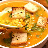 One pot barley carrot soup