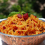 Beetroot biryani / Beetroot pulao