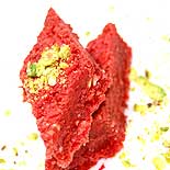 Beetroot Coconut Burfi