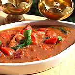 Beetroot saagu kurma for idli dosa or pulav