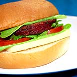 Simple Beetroot Burger