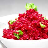 Beetroot rava upma