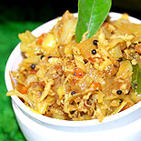 Carrot cabbage thoran