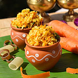 Carrot curry rice-Instant lunch box